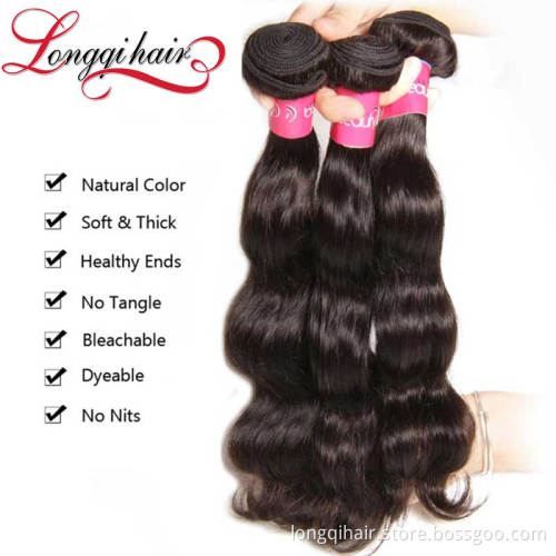 Wholesale Price Natural Color India Remy Hair Weft